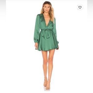 Lovers + Friends Ivy Dress In Green
